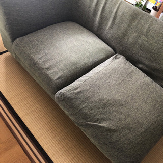 グリーン　ソファの画像