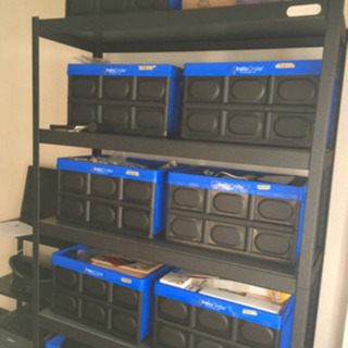   WHALEN スチールラック 幅 121.9×奥行き 45.7×高さ 182.9cm 5段 保管庫 耐荷重量 2,268kg ガレージ 倉庫 パントリー Storage Rack シェルフ ウォーレンの画像