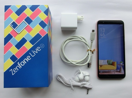 Ｚenfone Ｌive (L1) ZA550KL ピンク シムフリースマホ