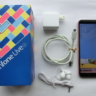 Ｚenfone Ｌive (L1) ZA550KL ピンク シム...