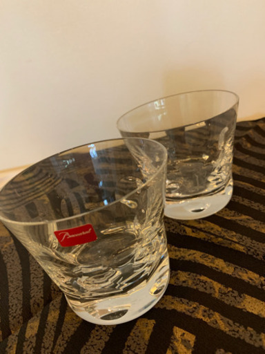 バカラグラス　ペアセットで