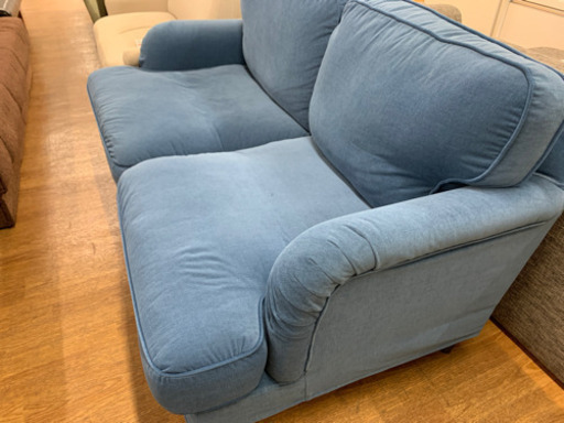 ソファ2人掛け【店頭取引限定】【中古品】1点限り早い者勝ち！