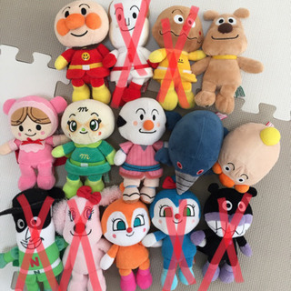 アンパンマン ぬいぐるみ プリちぃビーンズ