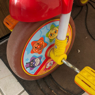 取引中です。アンパンマン 三輪車の画像