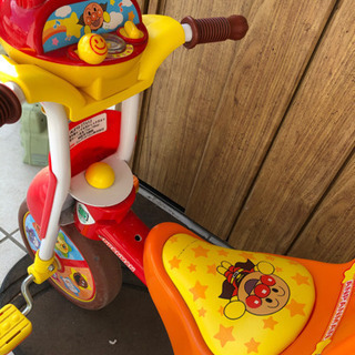 取引中です。アンパンマン 三輪車の画像