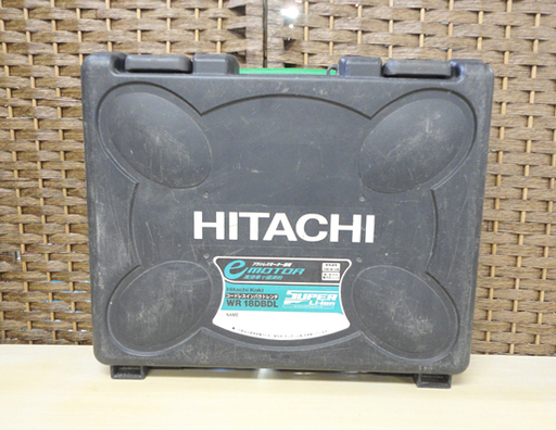 HITACHI/日立工機 コードレスインパクトレンチ WR18DBDL 18V 5.0Ah 充電器 バッテリー×2付き