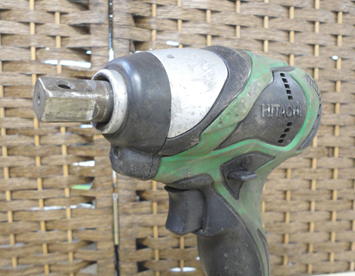 HITACHI/日立工機 コードレスインパクトレンチ WR18DBDL 18V 5.0Ah 充電器 バッテリー×2付き