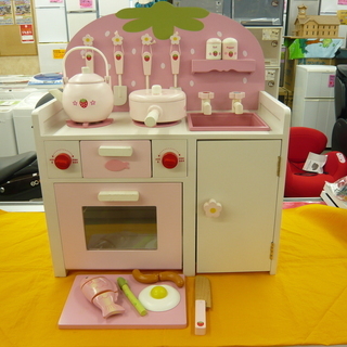 マザーガーデン　野いちご　おままごと　キッチン　ピンク　札幌　西岡店　