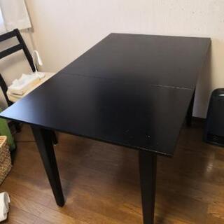 折り畳み　ダイニングテーブルの画像
