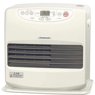 ダイニチ 石油ファンヒーター (木造12畳まで/コンクリート16畳まで) Lタイプ ウォームホワイト FW-4619L-W（新品、未使用）の画像
