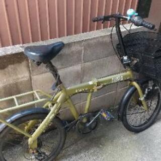 ２０インチ折り畳み自転車の画像