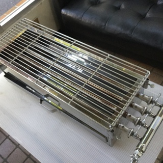 4本パイプ焼き物機　GPー４Ｌ　　みたらし・五平餅など　焼き機