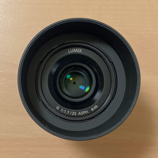 Panasonic LUMIX 25mm/F1.7の大口径標準単焦点レンズ