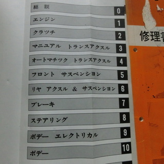 EP-71スターレット　整備解説書と追補版（1986/1）当時物　2冊の画像