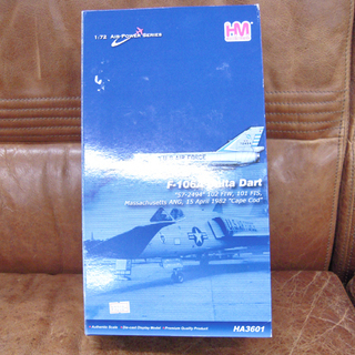 ホビーマスター 1/72 HM F-106A デルタ・ダート 戦闘機 ダイキャスト 模型 HA3601 苫小牧西店の画像
