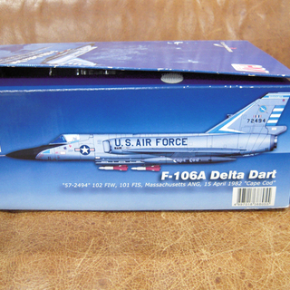 ホビーマスター 1/72 HM F-106A デルタ・ダート 戦闘機 ダイキャスト 模型 HA3601 苫小牧西店の画像