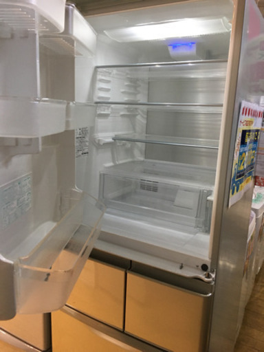 2/7 値下げ! 2011年製 SHARP シャープ プラズマクラスター 416L冷蔵庫 SJ-PW42T 日本製