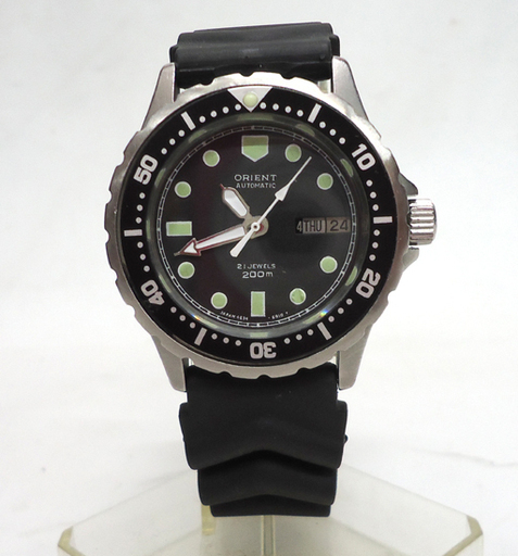ORIENTオリエント　ダイバー　21石　自動巻き　腕時計　USED品 ORIENT⁄オリエント ダイバーウォッチ 自動巻き 21石 200M 469398-60 CA