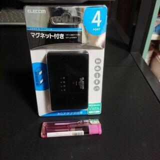 新品未開封エレコム製4ポートUSB HUB