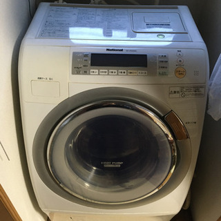 ドラム式洗濯機　故障中
