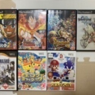 PS2とWiiのソフト