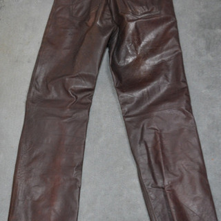 GAP 革パンツ　メンズＬの画像