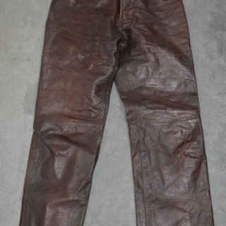 GAP 革パンツ　メンズＬ