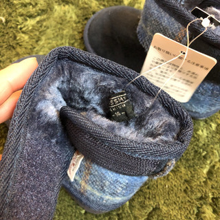 ハリスツイード ブーツの画像