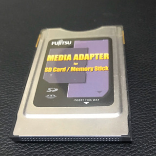 PCカード　メディアアダプター　富士通