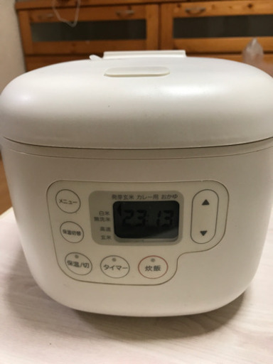 無印良品 3合炊き炊飯器 2015年製