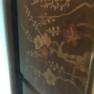 ろうけつ染 4段引き出し子箱の画像