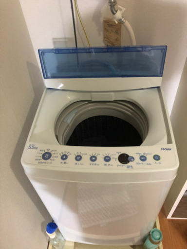 ハイアール 全自動洗濯機 2018年製 5.5kg  5000円