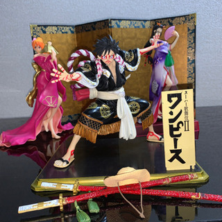 ワンピースフィギュアセット(高級屏風付き) ワンピースフィギュアセット(高級屏風付き)