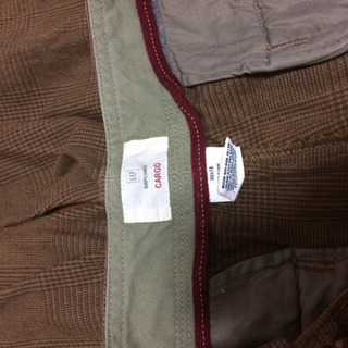 GAPカーゴパンツの画像