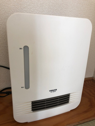 YAMAZEN 加湿機能付き セラミックファンヒーター