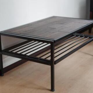 【値下げ】木目調ローテーブル