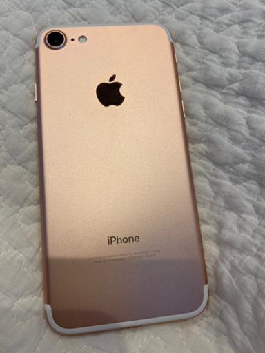 iPhone7  32GB ピンクゴールド　SIMフリー★
