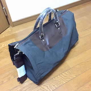 ボストンバック・スーツポケット有り・平たく折りたためる