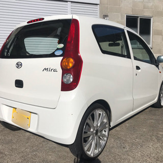 値下げ⁉️ミラ ローダウン 17インチ 車検2/9まで 維持費安い！の画像