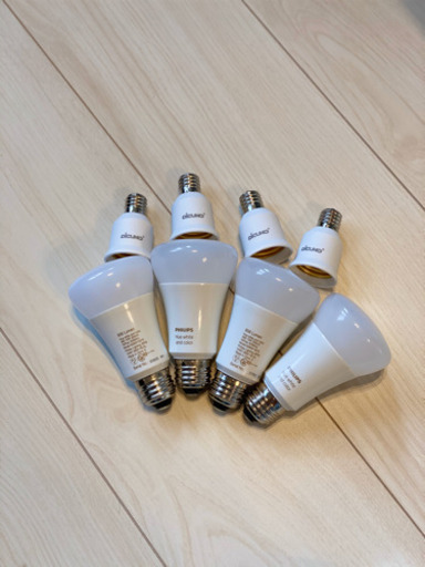 【引取限定】Philips Hue フルカラー電球 4個 アレクサ スマート家電 LED