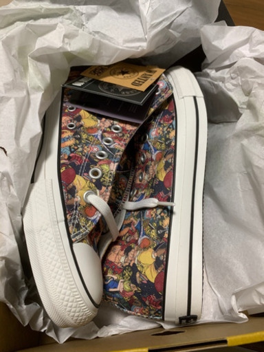 CONVERSE靴　ワンピースコラボ　スニーカー　未使用