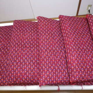 ☆59cm×63cm 座布団 ６枚組☆USED 