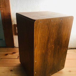 取引中です。カホン　ケース付きの画像