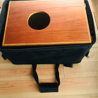 取引中です。カホン　ケース付きの画像