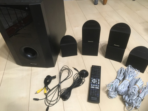 5.1chホームシアターサラウンドシステム　Pioneer HTP-S333