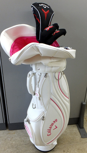 Callaway 左利き レディースセット 9本 RAZR HAWK＆キャロウェイ キャディバッグ 札幌市北区