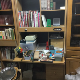 差し上げます　中古品収納机
