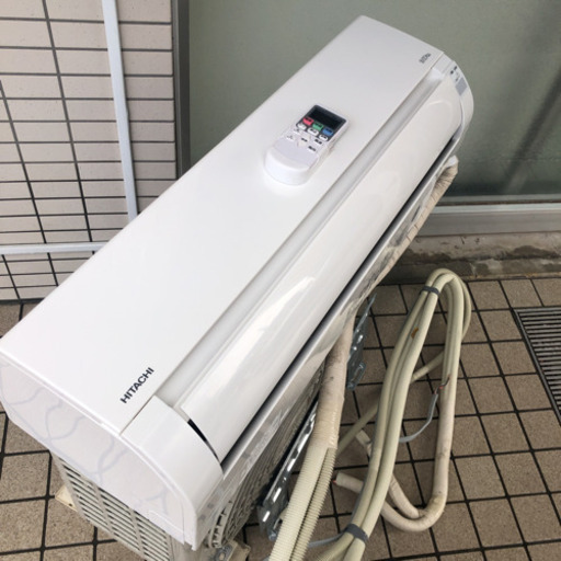 日立/HITACHI【エアコン】白くまくん RAS-AJ22H(W)セパレート型室内ユニット2台セット