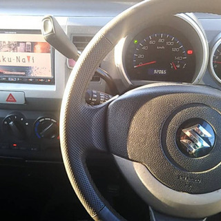 売却！名義変更済み！！！　　　　　ご自宅付近へ納車！車検付きＨ１９年ワゴンＲ大人気ターボ黒、ＨＤＤナビ、キーレス、フル装備の画像
