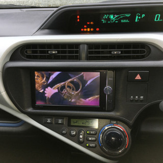 トヨタアクア1.5S 平成25年（2013年）式 車検令和2年（2020年）9月まで！ 夏冬タイヤ付き ナビ/TV/ETCの画像